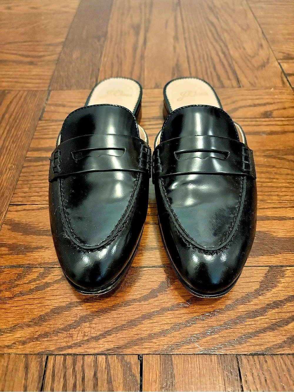 J.Crew Loafer Mule Black US 5.5